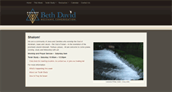 Desktop Screenshot of bethdavidmc.org